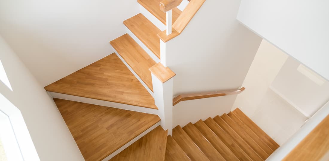 Diferentes estilos en escaleras de madera